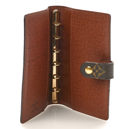 Louis Vuitton Monogram Panda Small Ring Agenda Cover 5 of 7
