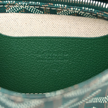 Goyard Goyardine Plumet Wallet Clutch Green 8 of 11