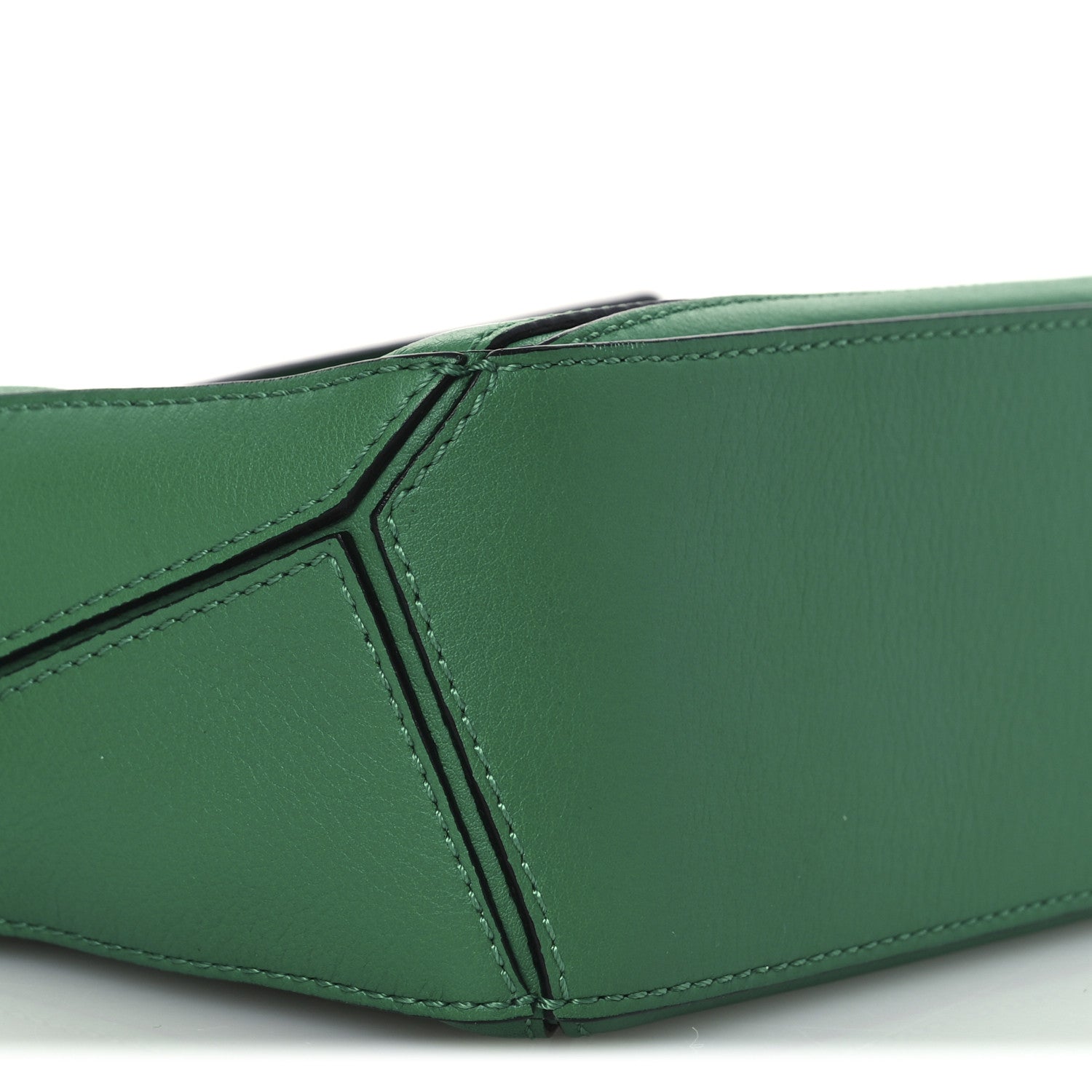 Loewe Calfskin Mini Puzzle Bag Jungle Green 9 of 13