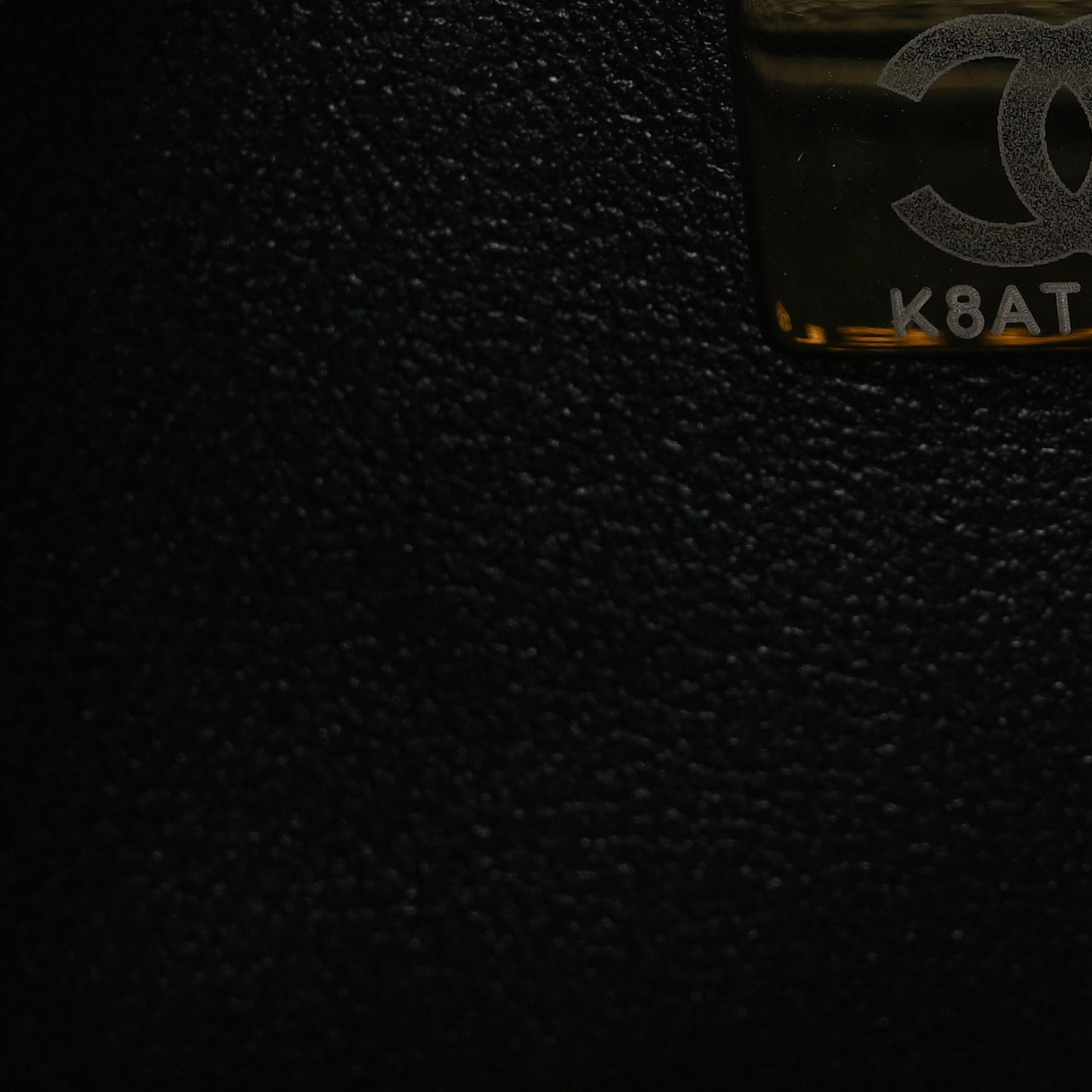 Caviar Quilted Small Boy Messenger Bag Black