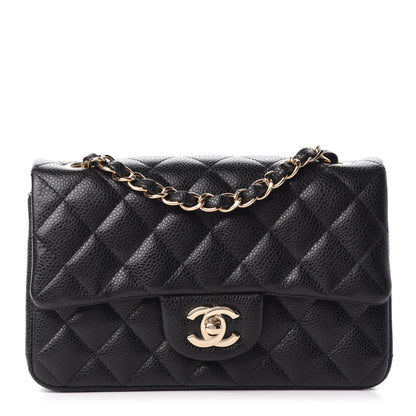 Chanel Caviar Quilted Mini Rectangular Flap Black 1 of 10