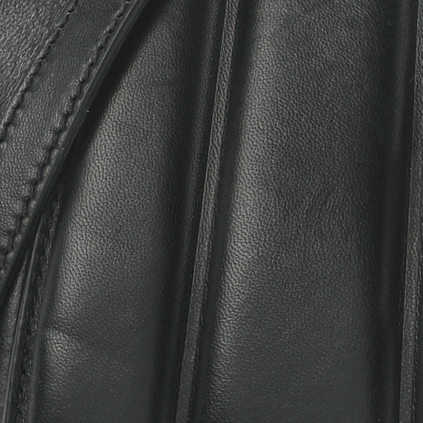Calfskin XS Lock Antigona Shoulder Bag Black