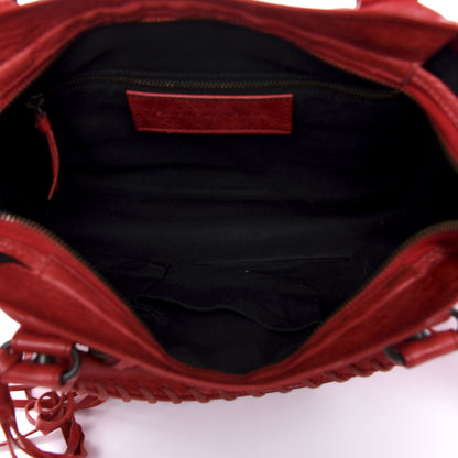 Balenciaga Agneau Classic Hardware Town Rouge Coquelicot 5 of 9