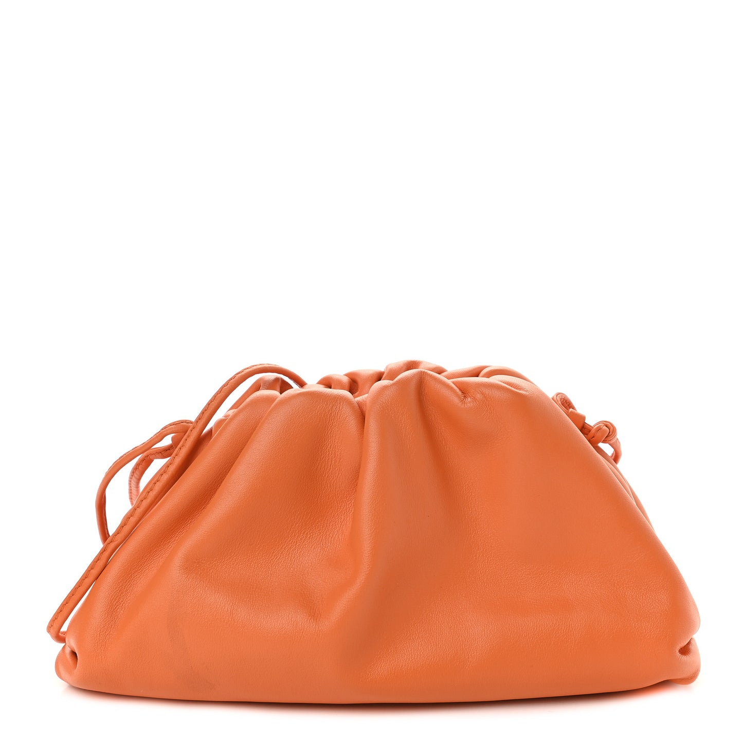 Butter Calfskin The Mini Pouch Light Orange