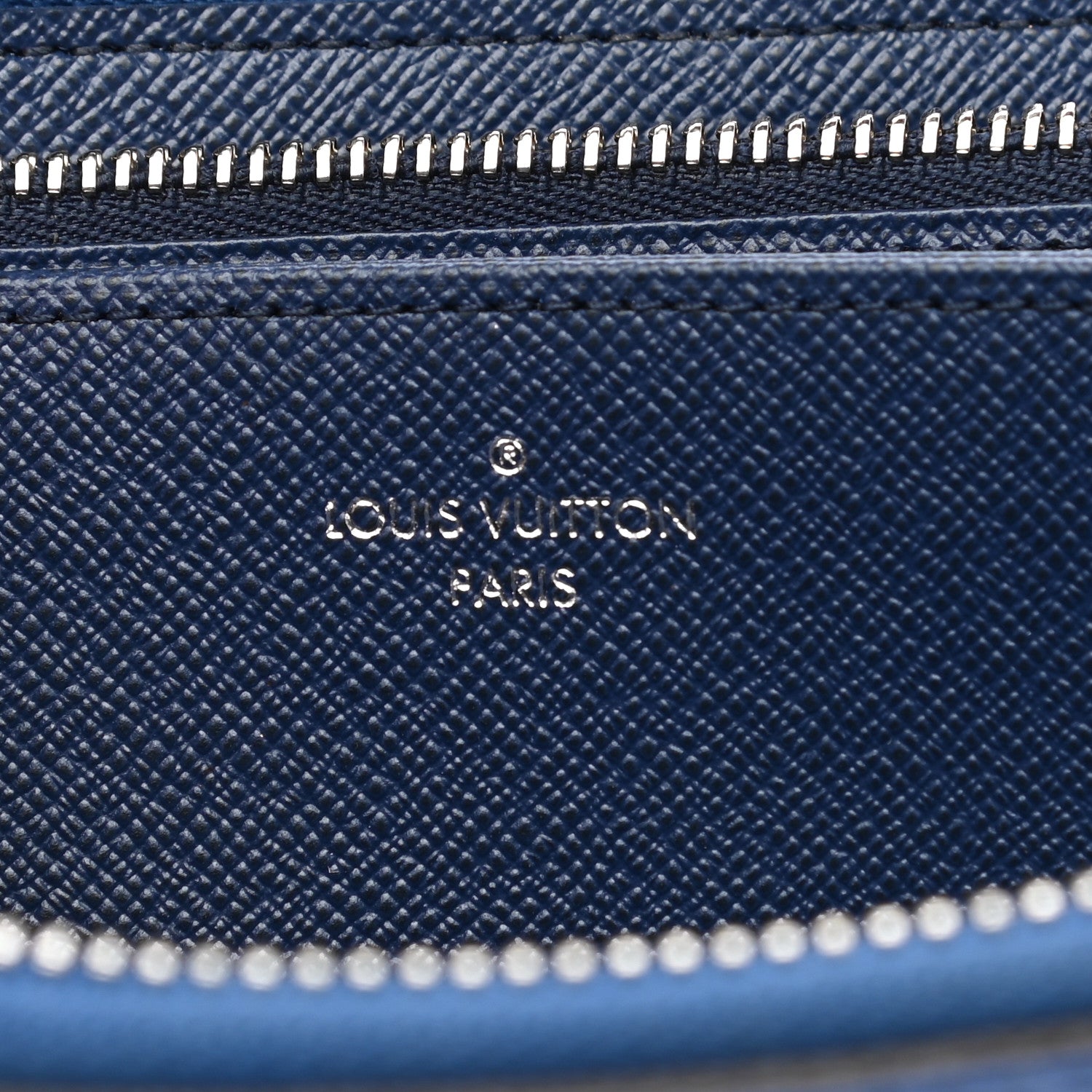 Louis Vuitton Monogram Escale Zippy Wallet Blue 6 of 7