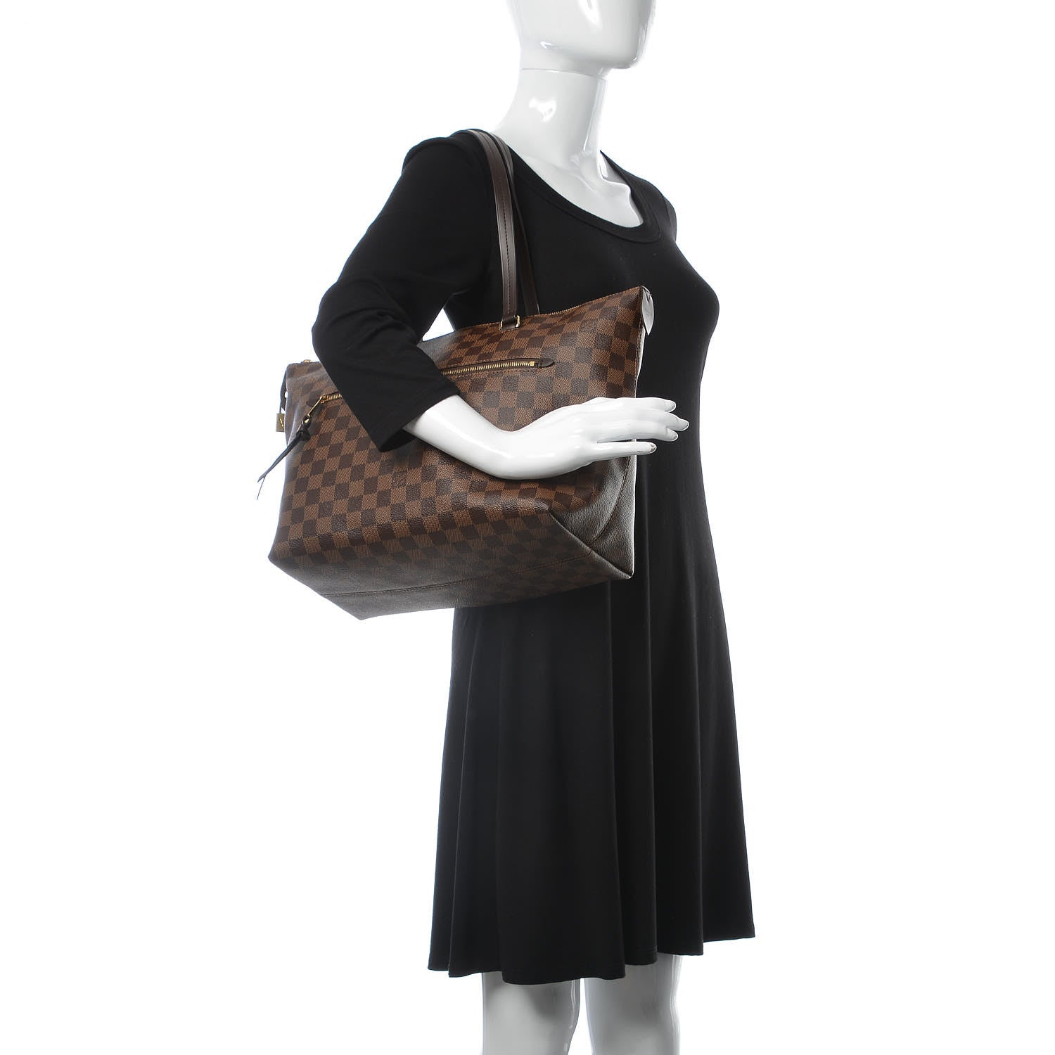 Louis Vuitton Damier Ebene Iena MM 2 of 7