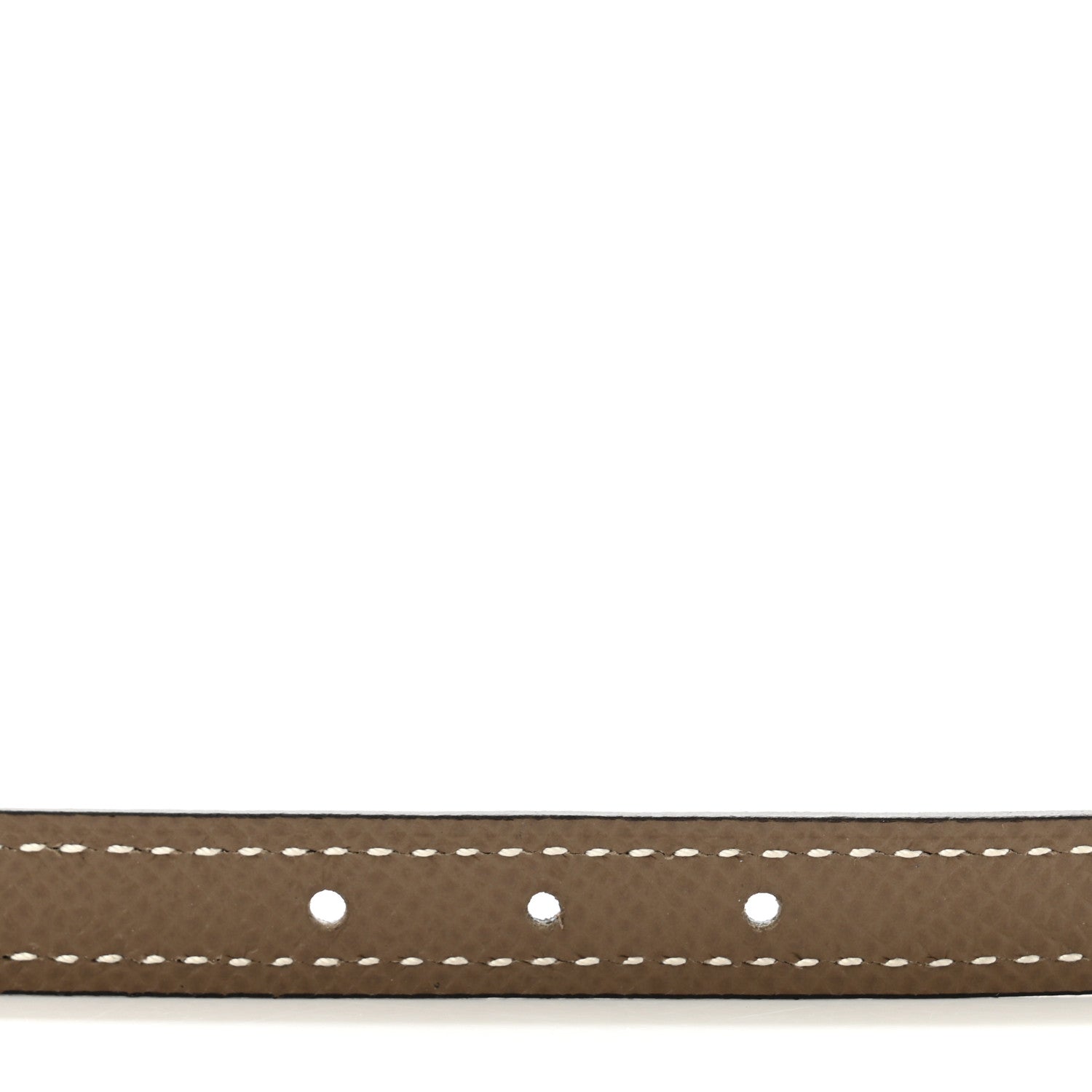 Hermes Swift Epsom 13mm Gamma Belt Black Etoupe 3 of 6