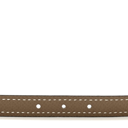 Hermes Swift Epsom 13mm Gamma Belt Black Etoupe 3 of 6