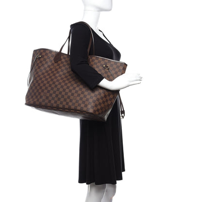 Louis Vuitton Damier Ebene Neverfull GM 2 of 16