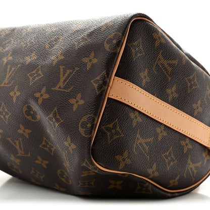 Louis Vuitton Monogram Speedy Bandouliere 25 10 of 15