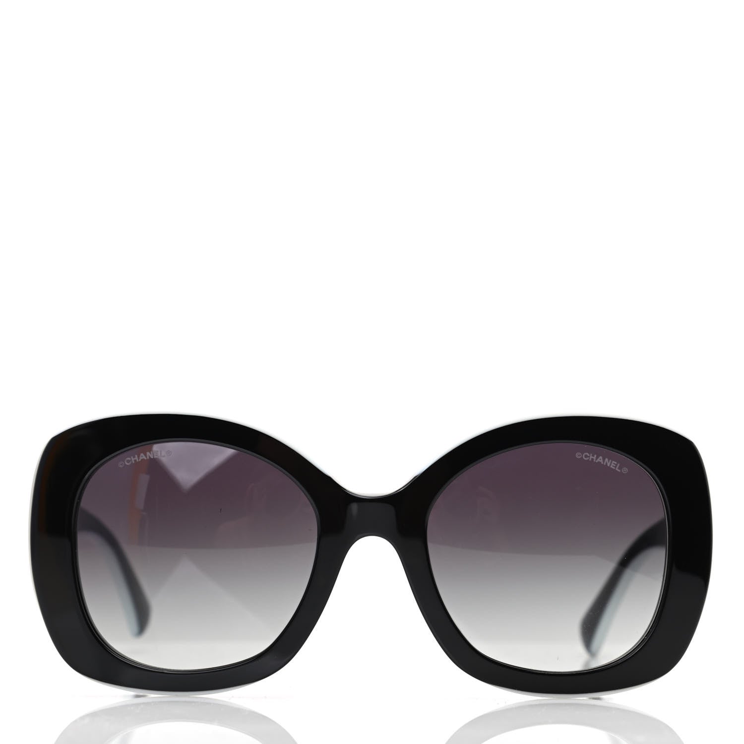 Chanel Acetate Sunglasses 71414A Black 2 of 8