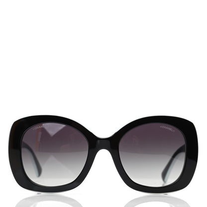 Chanel Acetate Sunglasses 71414A Black 2 of 8