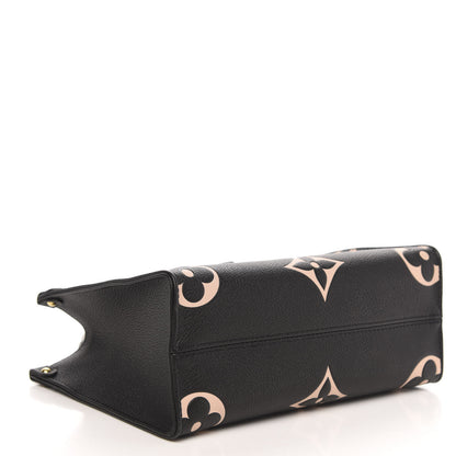 Louis Vuitton Empreinte Monogram Giant Onthego PM Black Beige 4 of 8