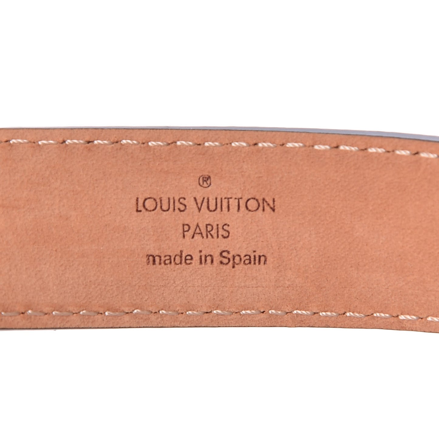 Monogram 25mm LV Initiales Belt 85 34