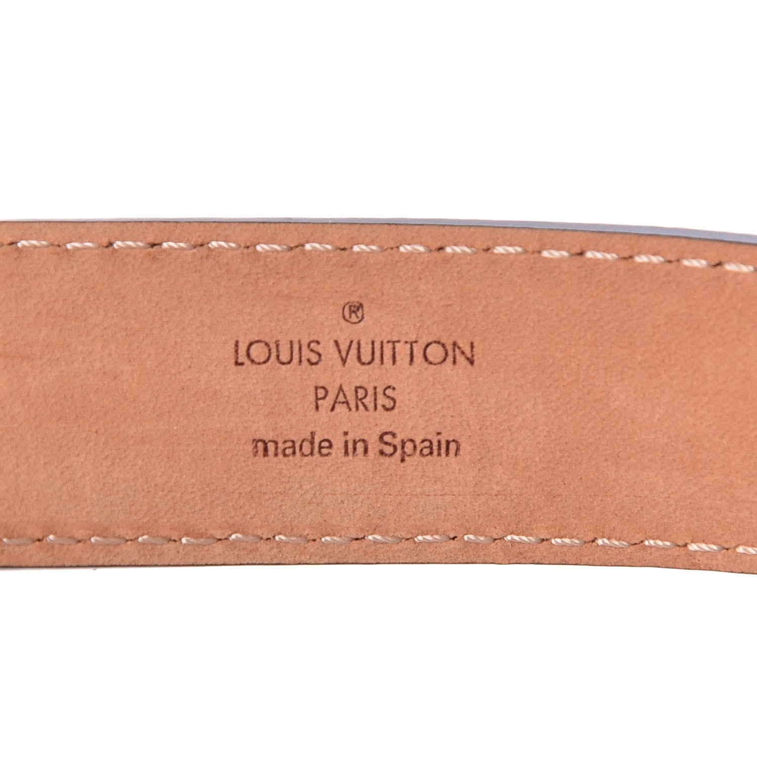 Louis Vuitton Monogram 25mm LV Initiales Belt 85 34 4 of 11