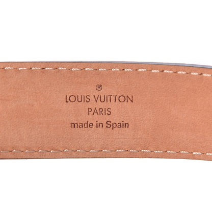 Louis Vuitton Monogram 25mm LV Initiales Belt 85 34 4 of 11