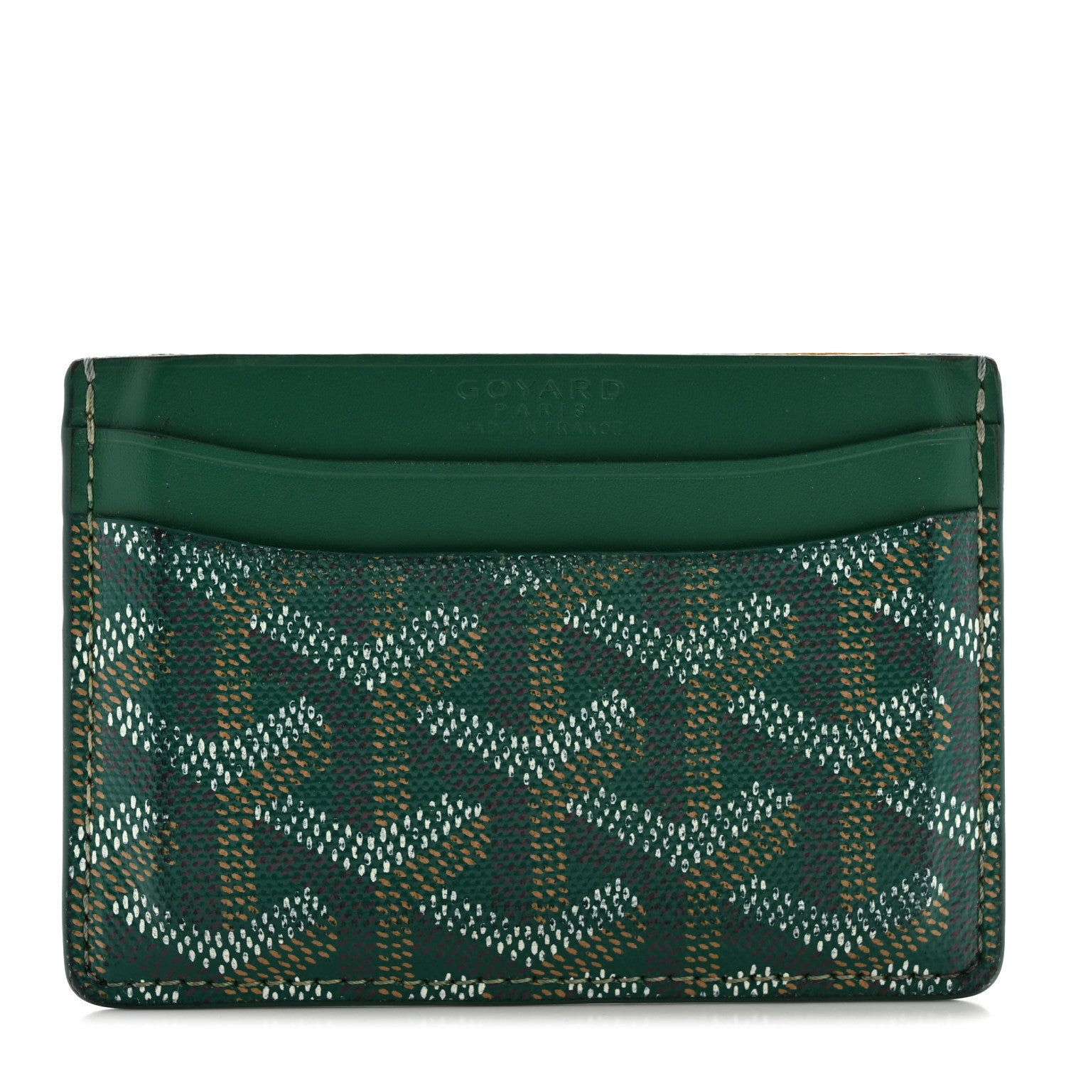Goyard Goyardine Saint Sulpice Card Holder Green 1 of 10