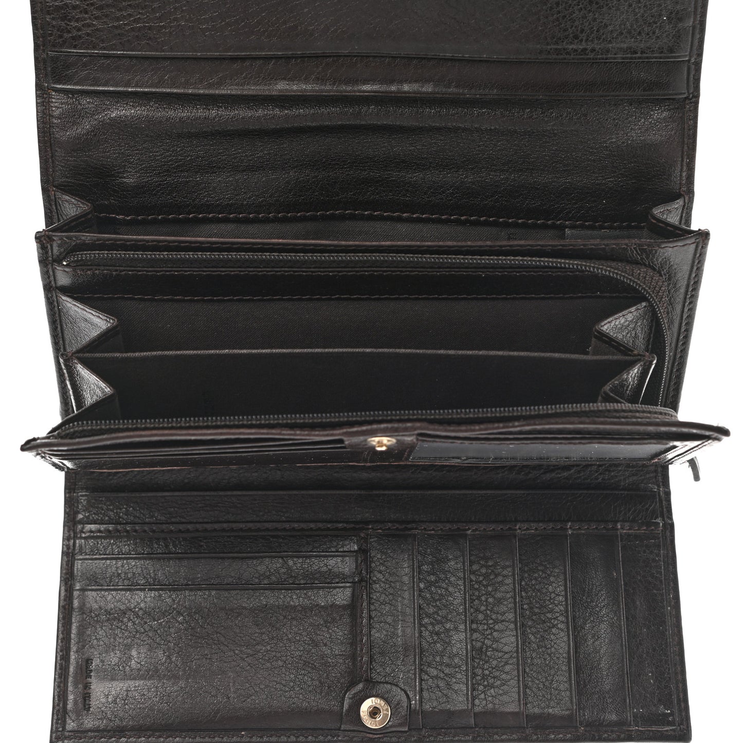 Zucca Continental Wallet Tobacco Moro