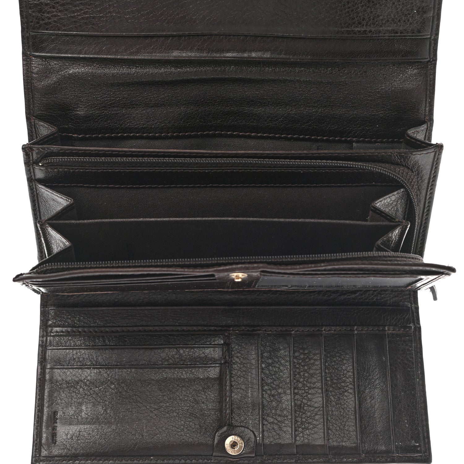 Fendi Zucca Continental Wallet Tobacco Moro 5 of 15