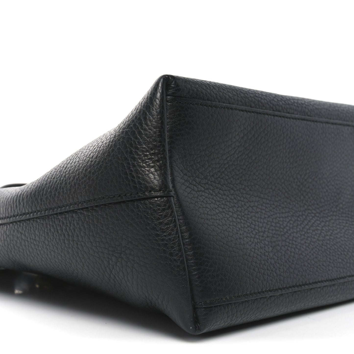 Dollar Calfskin GG Charm Satchel Black