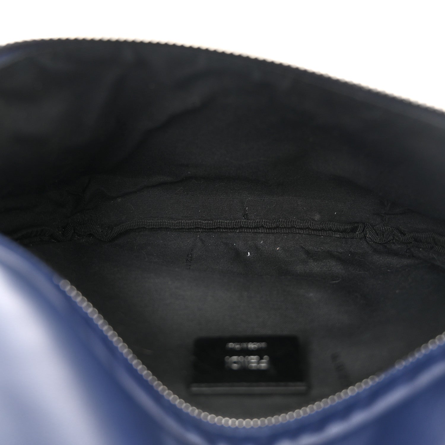 Fendi Vitello Grace FF Gradient Embossed Belt Bag Blueberry 5 of 10