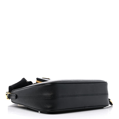 Prada Saffiano Lux Re-Edition 2005 Shoulder Bag Black 4 of 11
