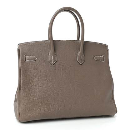 Hermes Togo Birkin 35 Etoupe 3 of 11