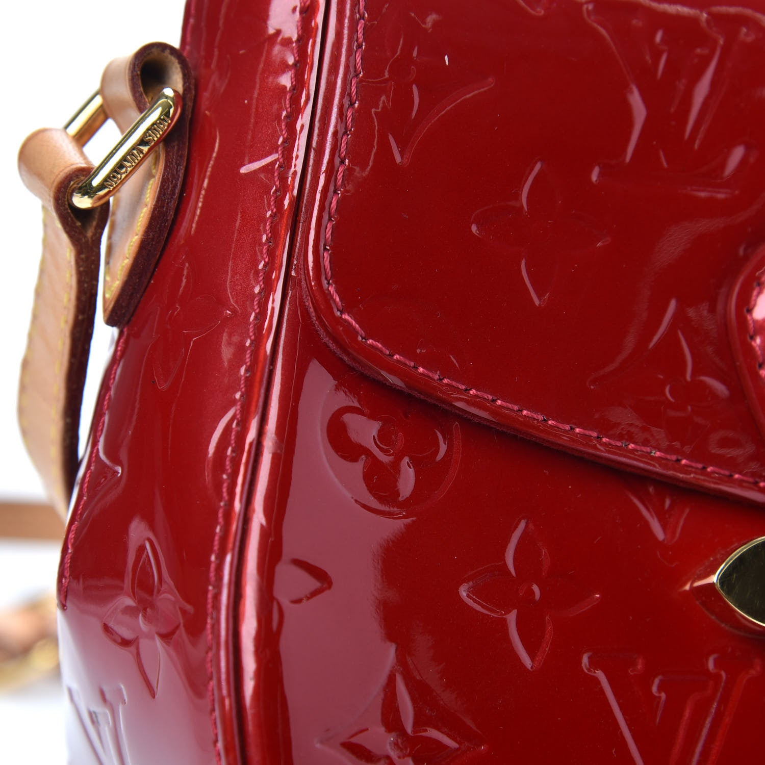 Louis Vuitton Vernis Bellflower PM Pomme D'Amour 12 of 13