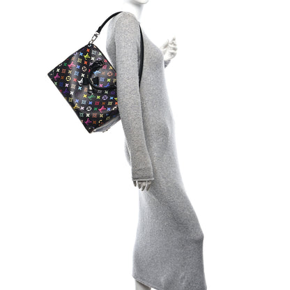 Louis Vuitton LV X TM Monogram Multicolor Speedy Soft 30 Black 2 of 9