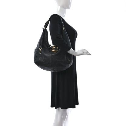 Chloe Calfskin Paddington Hobo Black 2 of 15