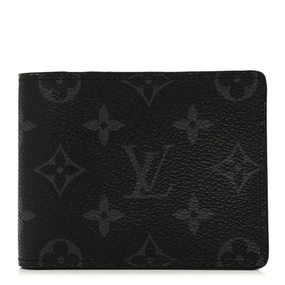Louis Vuitton Monogram Eclipse Slender Wallet 1 of 8