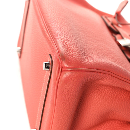 Hermes Taurillon Clemence Birkin 30 Crevette 31 of 39