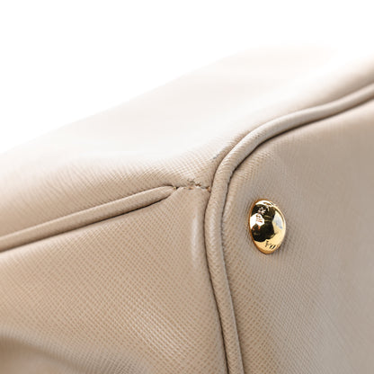 Prada Saffiano Lux Extra Large Galleria Double Zip Tote Sabbia 5 of 7