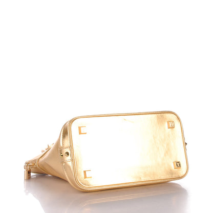 Louis Vuitton Suhali Lockit MM Gold 4 of 8