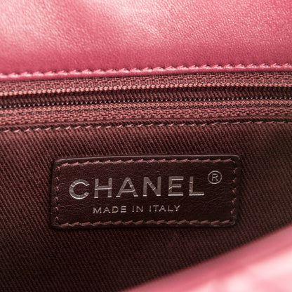 Chanel Lambskin Quilted Medium Tri-Color Flap 7 of 8