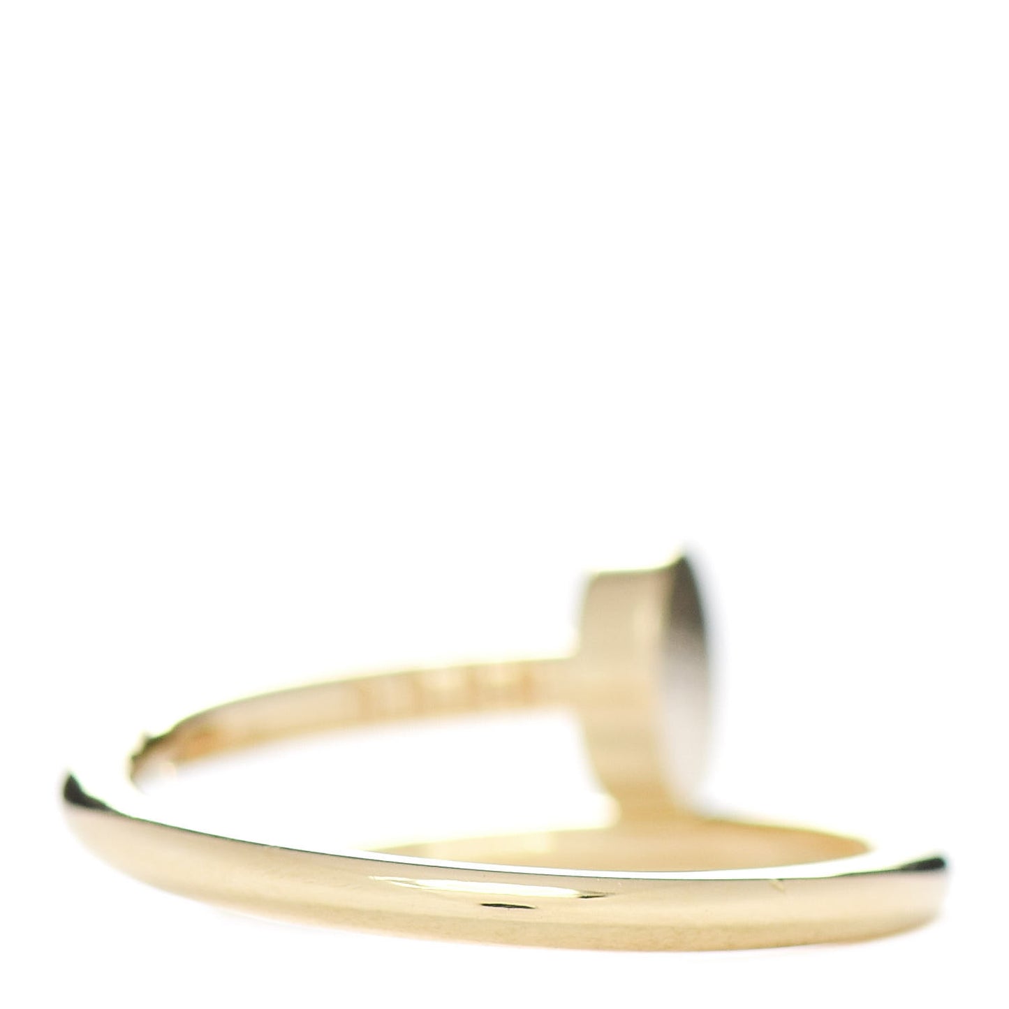 18K Yellow Gold Small Juste Un Clou Ring 48 4.5