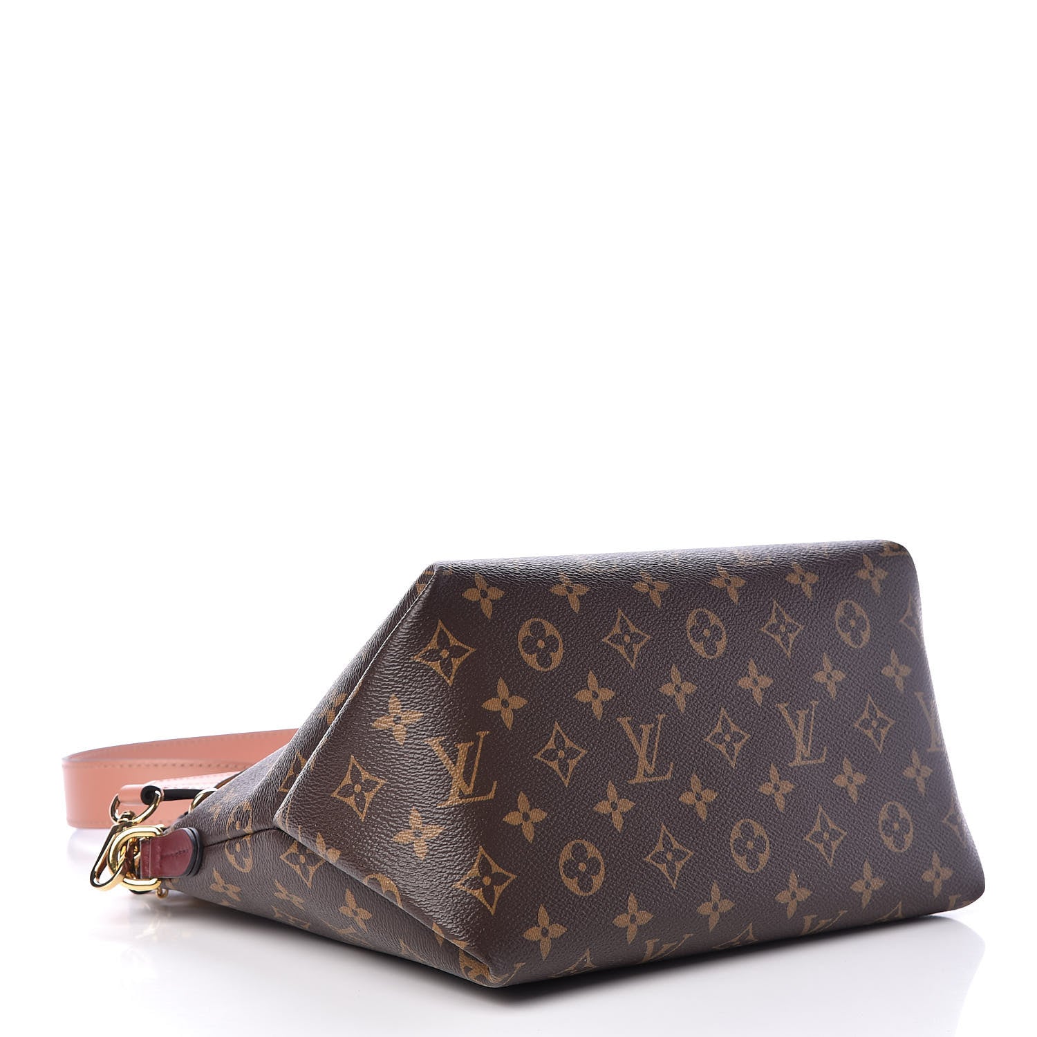 Louis Vuitton Monogram Beaubourg Hobo Mini Bordeaux Red Peach Safran Blue Jean Blue 4 of 12