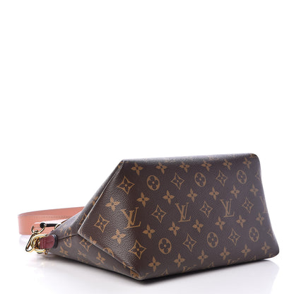 Louis Vuitton Monogram Beaubourg Hobo Mini Bordeaux Red Peach Safran Blue Jean Blue 4 of 12