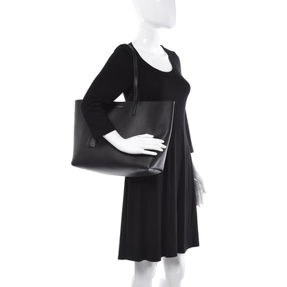 Saint Laurent Calfskin Large Shopping Tote Black 2 of 8