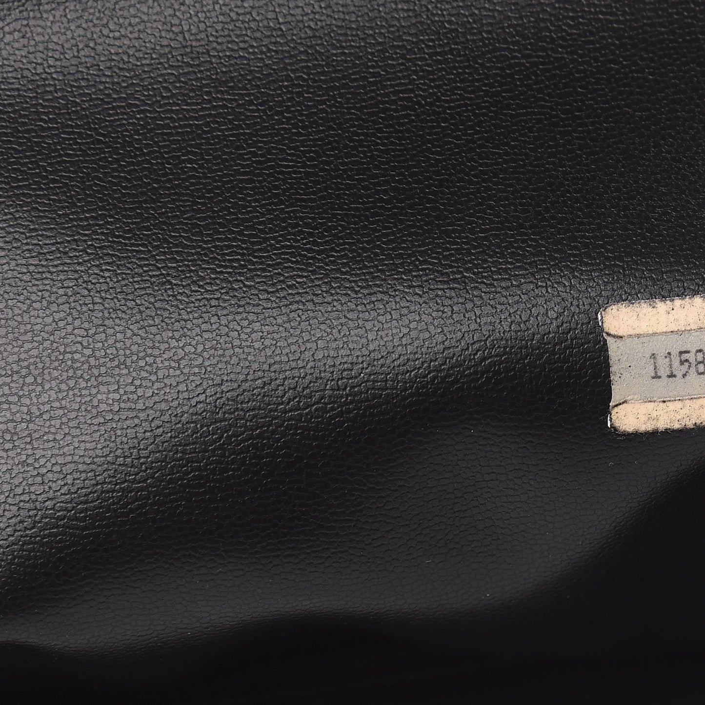Lambskin Quilted Shoulder Bag Black
