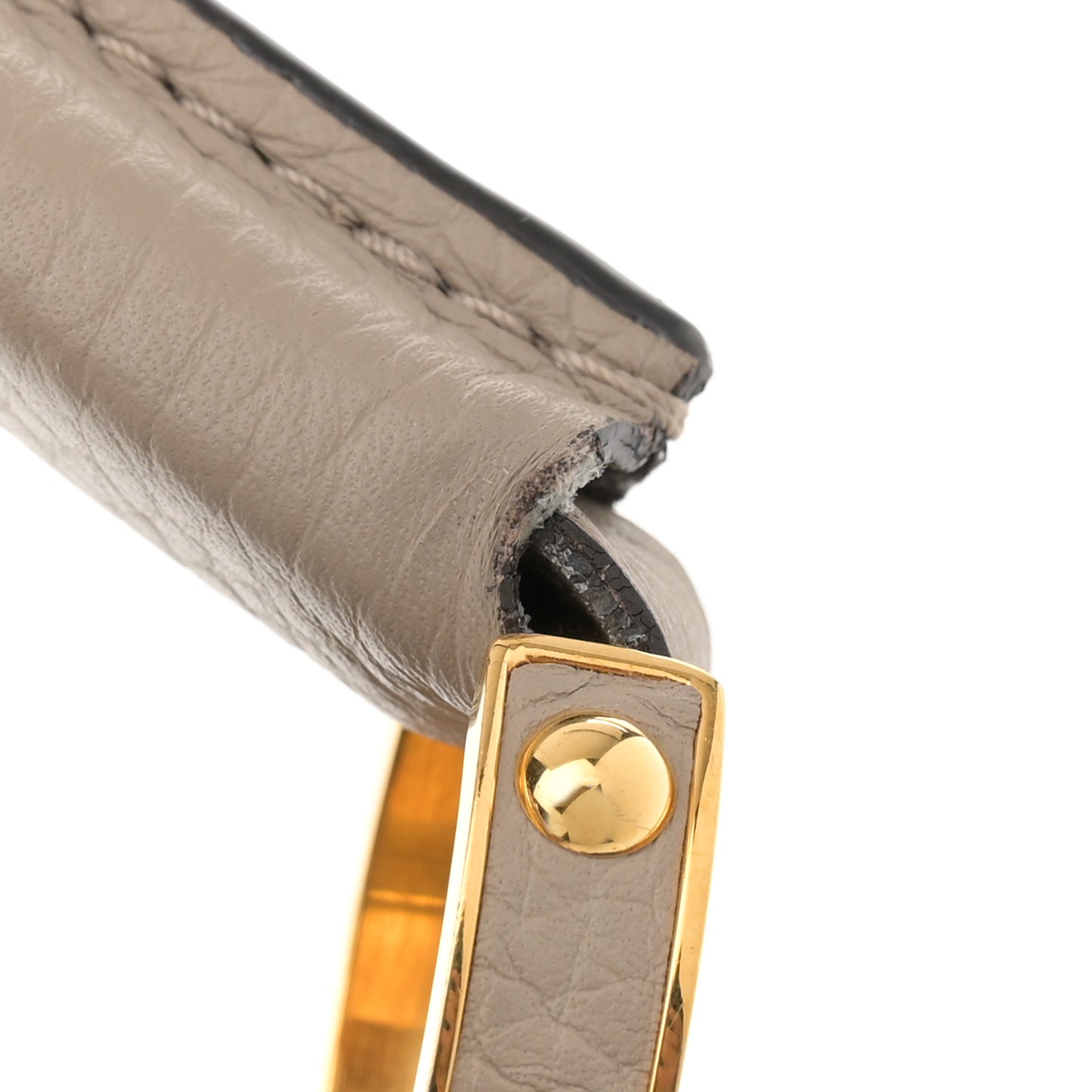 Taurillon Capucines MM Galet