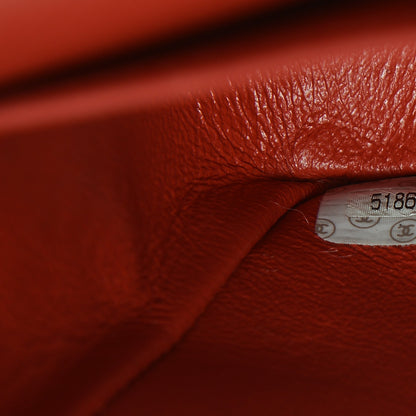 Chanel Lambskin Quilted Small Double Flap Red 8 of 8