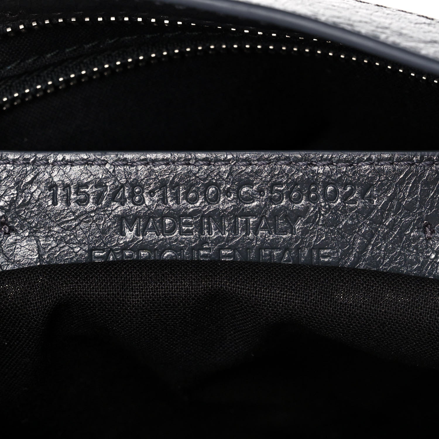 Balenciaga Agneau Classic Silver Hardware City Gris Fossile Anthracite 7 of 15