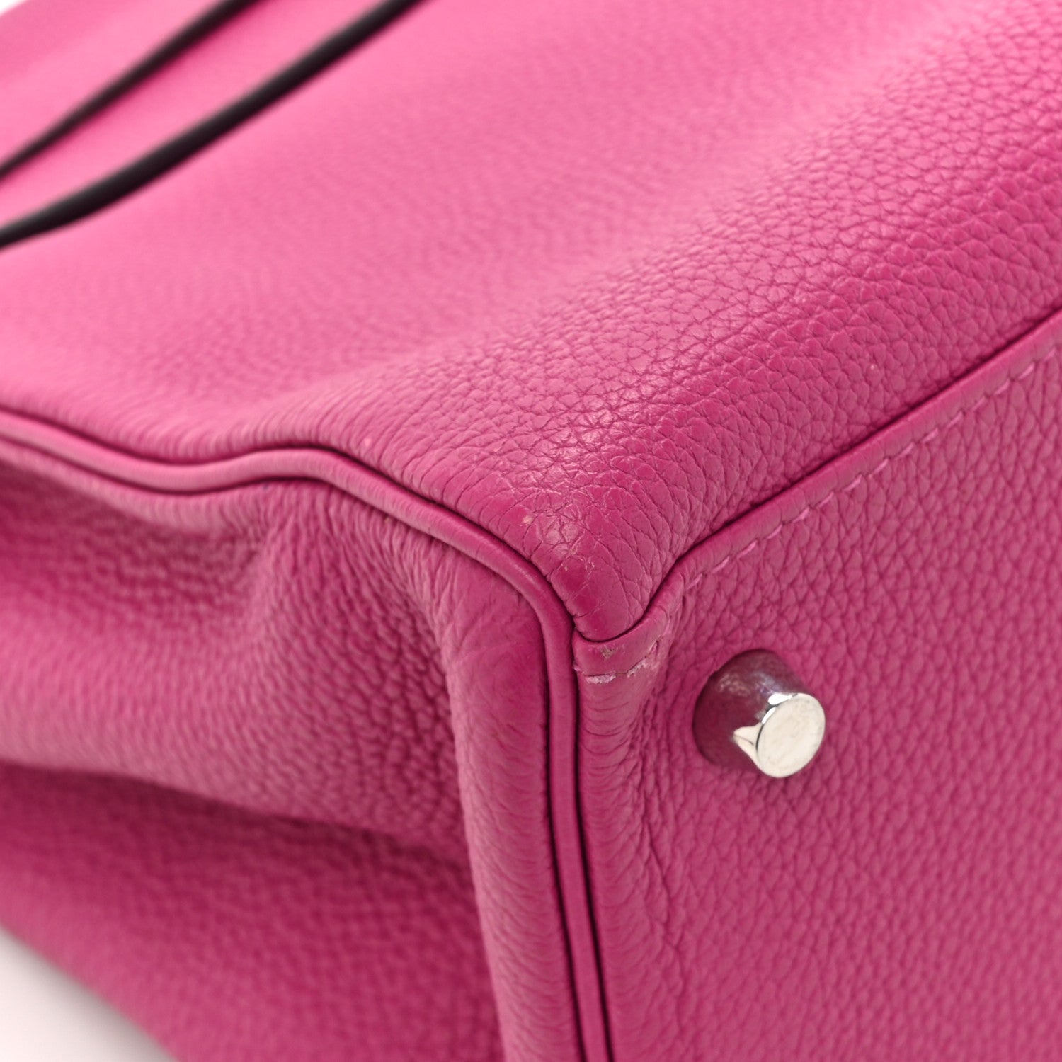 Hermes Togo Kelly Retourne 28 Rose Pourpre 15 of 18