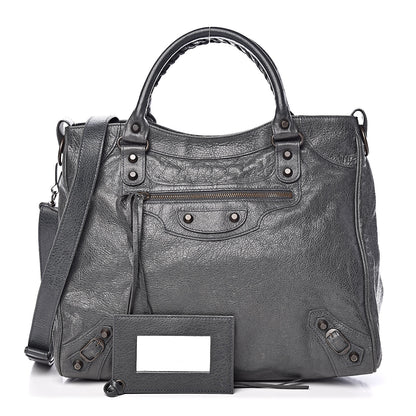 Balenciaga Agneau Classic Hardware Velo Anthracite 1 of 11