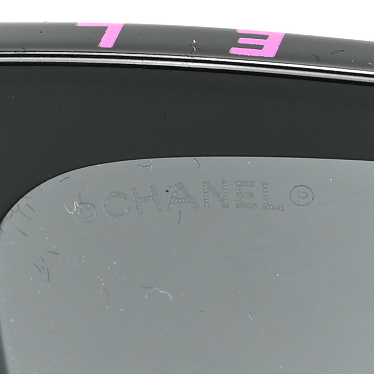 Acetate Square Sunglasses 5417-A Black