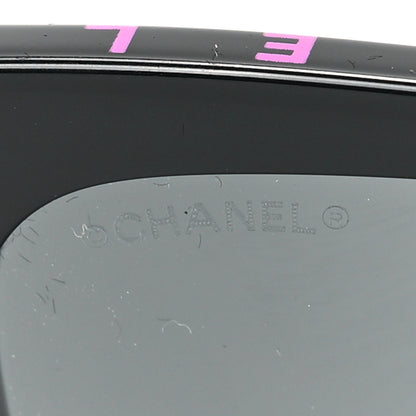 Chanel Acetate Square Sunglasses 5417-A Black 5 of 7