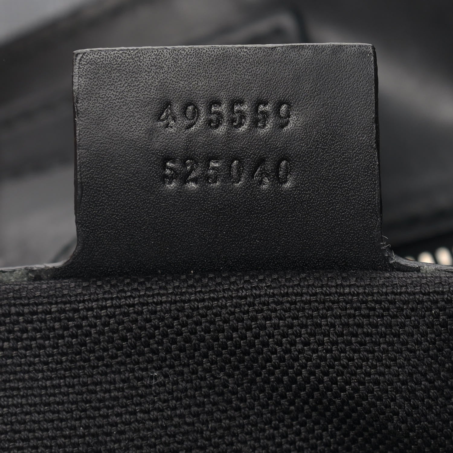 Gucci Soft GG Supreme Monogram Appia Calfskin Web Vertical Tote Black 7 of 15