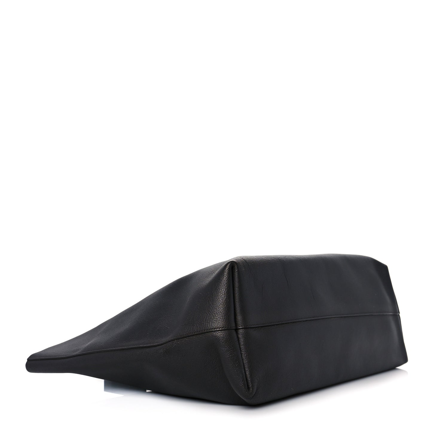 Calfskin Large Shopping Tote Fog