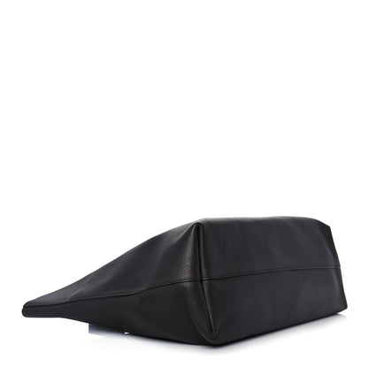 Saint Laurent Calfskin Large Shopping Tote Fog 3 of 13